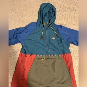 L.l. bean Anorak rain jacket wind breaker